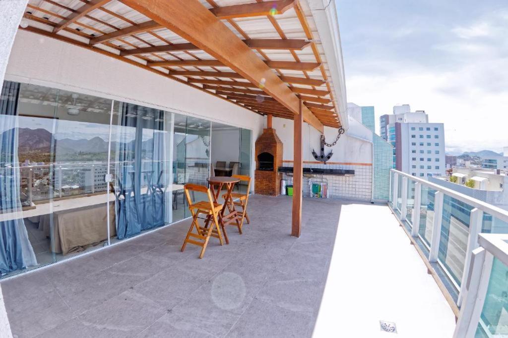 Cobertura C/ Vista Para O Mar E Montanhas, Churrasqueira, 4 Quartos 2 Vg Garagem Guarapari Exterior foto